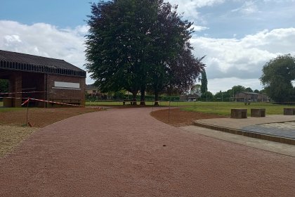 KoMex® rood atletiekpiste Heusden-Zolder