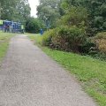 Spielumgebung wassergebundene wegedecke