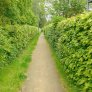 natürliche wassergebundene wegedecke