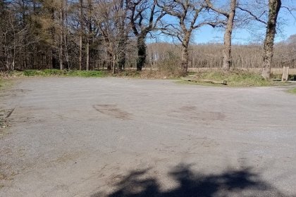 DurEko-mix® Bau eines Parkplatzes für einen Naturfriedhof