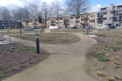 KoMex® BIO wandelpaden op het Eikelplein in Tessenderlo