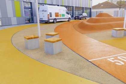  revêtement routier lié à l'eau