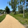 Wassergebundene Wegedecke im Sportpark Couwenhoek mit KoMex BIO Gelb am Anna-Marie-van-Capellen-Park
