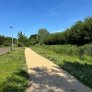 Revêtement semi-dur du parc sportif Couwenhoek KoMex BIO Jaune, près du parc Anna Marie van Capellen