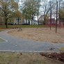DurEko-mix BIO Grijs fiets- en wandelpaden Wilhelm-Dopatka-Stadtpark Leverkusen-Wiesdorf biologische halfverhardingen