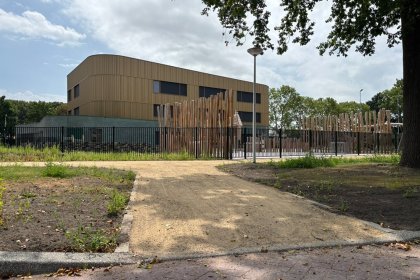 fietspaden komex geel halfverharding